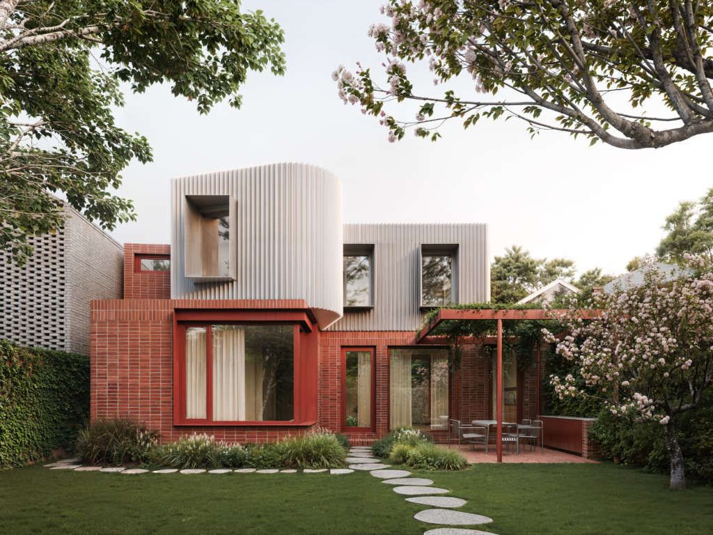 Contemporary rear extension to a Federation home targeting Passivhaus certification in Princes Hill, Melbourne
